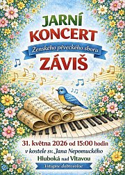 Jarní koncert pěveckého sboru Záviš