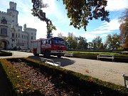 Fire day for children in Hluboká Castle Park