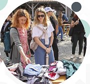REUSE DAY auf dem Hluboká-Platz