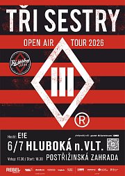 Postřižinská zahrada - Tři Sestry Open Air Tour 2026