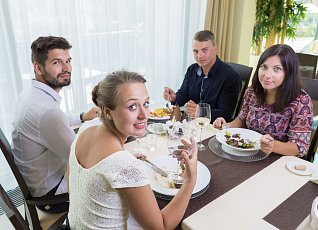 Velký výběr restaurací