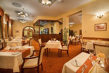 Hotel Podhrad酒店餐厅
