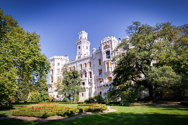 The state castle Hluboka nad Vltavou