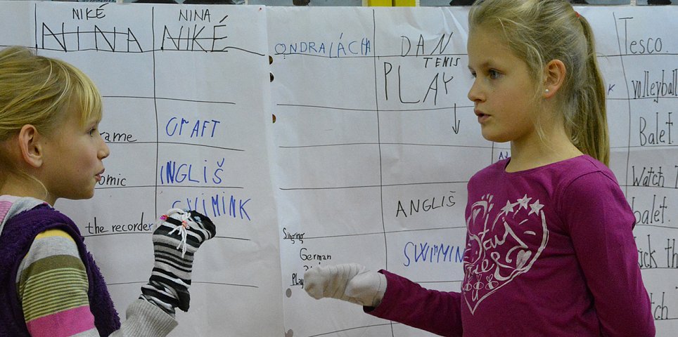 Jednodenní anglický příměstský tábor