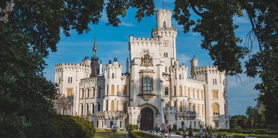 The state castle Hluboka nad Vltavou